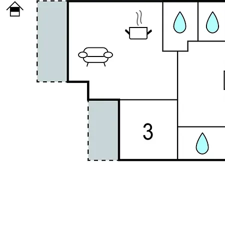 Apartment Cozy In With Kitchen